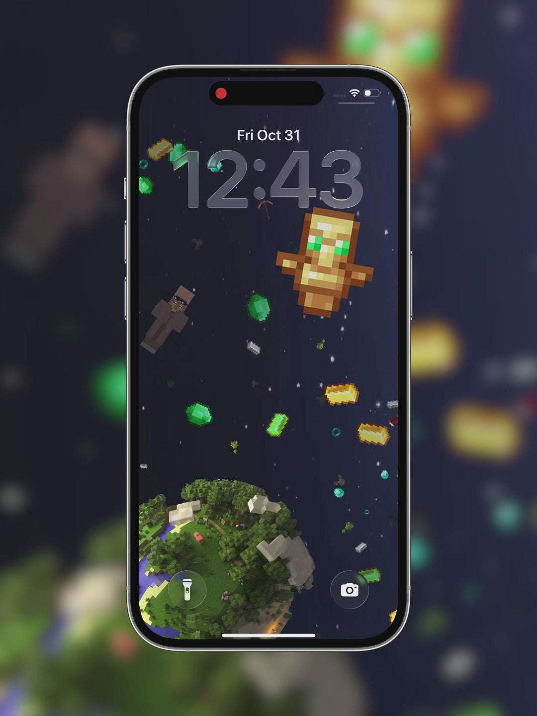 Minecraft | Aesthetic 4K Wallpaper for iPhone