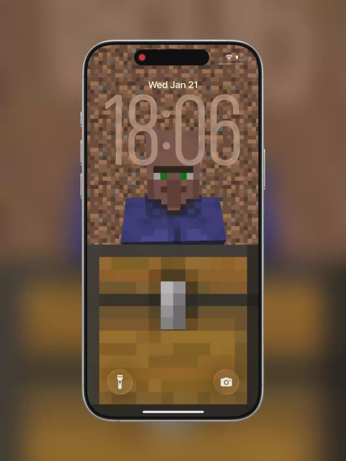 Redapple-Villager | Aesthetic 4K Wallpaper for iPhone